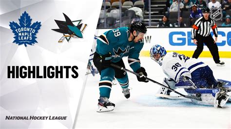 NHL Highlights | Maple Leafs @ Sharks 3/3/20 - YouTube