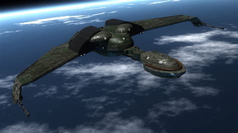 Star Trek - Sci Fi Blog.: Klingon Bird of Prey ( B'rel Class ) HMS Bounty.