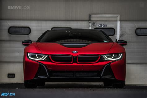 One Of A Kind: BMW i8 in Frozen Red Satin Conform Chrome