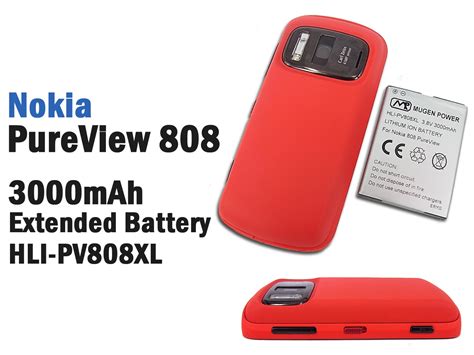 Nokia PureView 808 Extended Battery from Mugen Power Receives Positive Review from ...