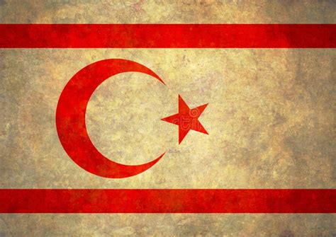 Grunge Northern Cyprus Flag Stock Photos - Image: 30255073