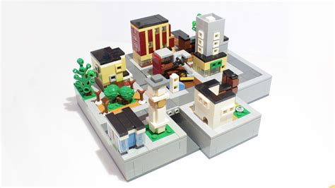 I made a micro Tilted Tower from Fortnite : r/lego