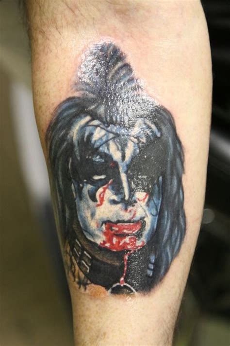 Gene Simmons tattoo | Tattoos, Kiss tattoos, Kiss lip tattoos