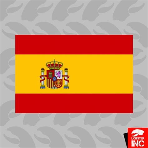 Spanish Flag Sticker Self Adhesive Vinyl Spain - C525 in 2020 | Adhesive vinyl, Adhesive ...