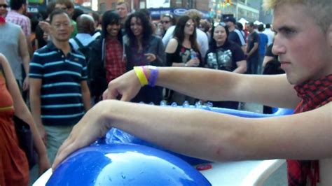 Sound from water (hydraulophone at Pride 2009 in Toronto) IMGP0586 - YouTube