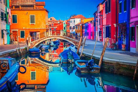 Burano bei Venedig ist eine Freude für die Augen