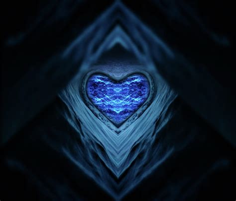 Heart of Ice Digital Art by Pelo Blanco Photo