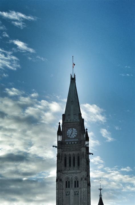 Peace Tower, Illuminated, for Jack Layton | The peace tower … | Flickr