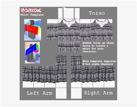 Free Template Shirts Roblox