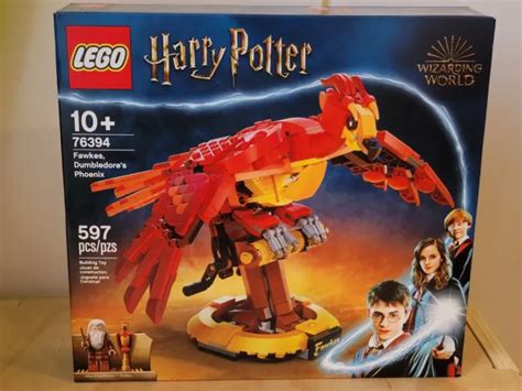 LEGO HARRY POTTER Hedwig Fawkes Dumbledore’s Phoenix 76394 Building Kit Sealed $64.25 - PicClick