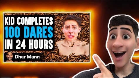 Kid Completes 100 DARES In 24 HOURS, What Happens Is Shocking | Dhar ...