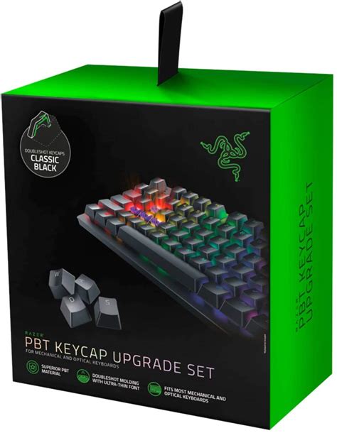 Buy Razer Double Pbt Keycap Upgrade Set for Mechanical & Optical ...