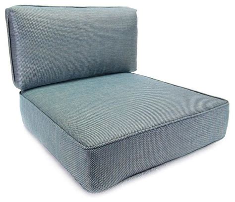 Hampton Bay Cushions Fenton Replacement Outdoor Lounge Chair Cushion - Contemporary - Outdoor ...