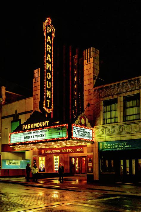 Paramount Bristol Marquee Photograph by Sharon Popek - Fine Art America