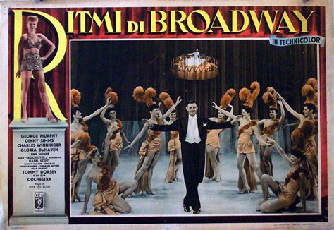 "BROADWAY RHYTHM" MOVIE POSTER - "BROADWAY RHYTHM" MOVIE POSTER