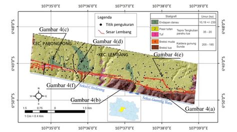 Peta Geologi Sesar Lembang Ada - IMAGESEE