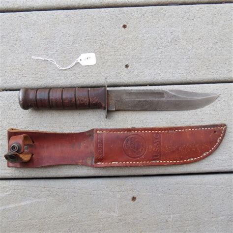 KA-BAR Full-Size USMC Fighting Knife 7” Sheath 1217 SAME DAY FAST FREE SHIPPING | eBay