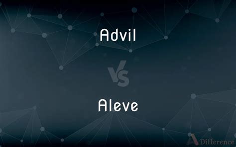 Advil vs. Aleve — What’s the Difference?