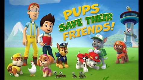 PAW Patrol Pups Save Their Friends Game - YouTube