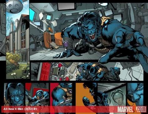 'All-New X-Men': Beast mutates in preview - Comics News - Digital Spy