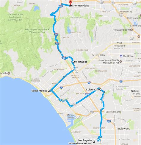 Map Shows the Tunnel Route of Elon Musk's Boring Company