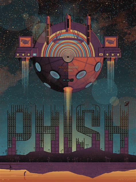 Amazing limited edition Phish print from their first show ever at The ...