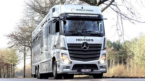 A tour in our new Mercedes truck produced by STX Horsetrucks! | The ...