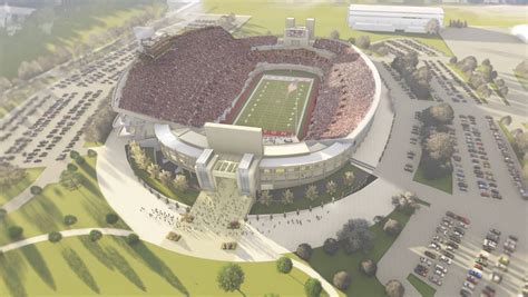 IU football stadium south end zone renderings