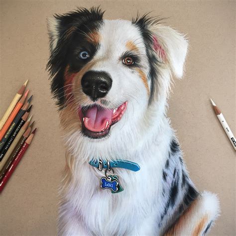 15 Portraits Of Dogs That Are Actually Super Realistic Drawings - BarkPost