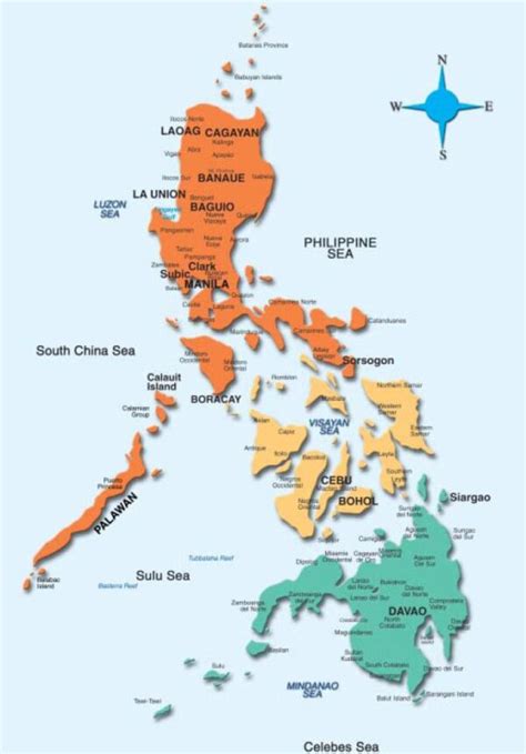 region and cities | in the Philippines, including twelve (16)