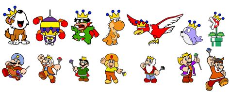 Super Mario Kings by Ruensor on DeviantArt