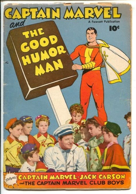 Captain Marvel and The Good Humor Man, 1950 Comic | Mahoning Valley Historical Society