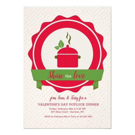 Potluck Dinner Invitation | Zazzle.com | Potluck dinner, Potluck dinner invitation, Cute gifts ...