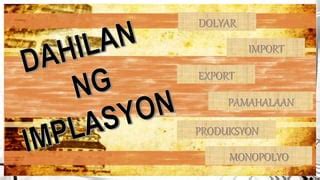 Implasyon | PPT