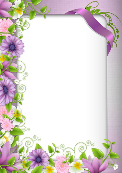 Spring Borders Png Wedding Floral Border Clipart Transparent | Images and Photos finder