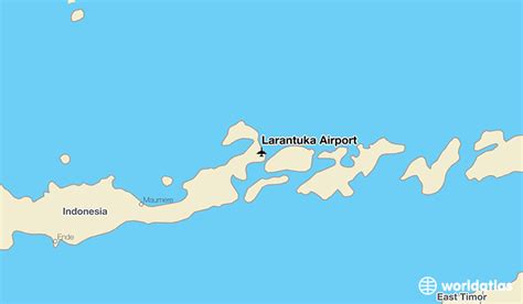 Larantuka Airport (LKA) - WorldAtlas