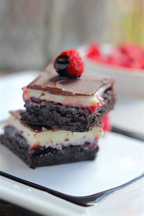 Chocolate Raspberry Brownies