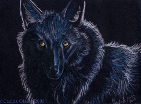 Night Wolf by wolfmoonie on DeviantArt