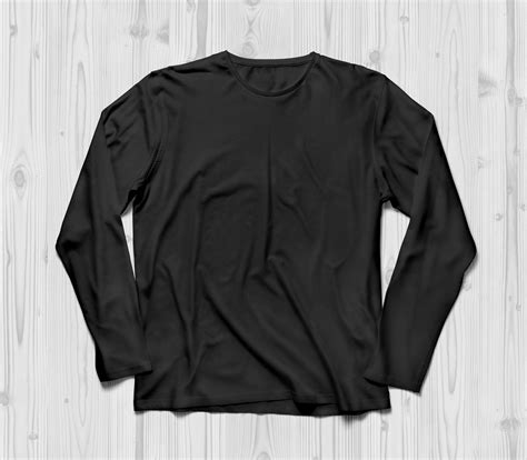 Free Full Sleeves T-Shirt Mockup PSD (Front & Back) - Good Mockups