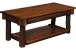 Rustic Hickory Lift-Top Coffee Table from DutchCrafters Amish