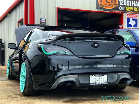 Custom paint to match tail lights | Hyundai genesis coupe, Hyundai ...