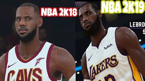 Did NBA 2k Graphics Really Improve? NBA 2k18 vs NBA 2k19 Graphic Comparison! - YouTube