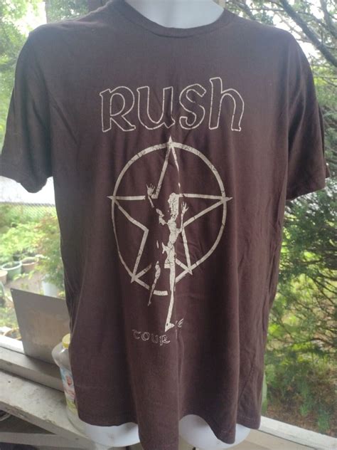 RUSH concert tour 1976 reproduction shirt from 2004 - Gem