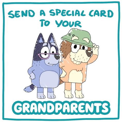 Send a card to your grandparent - Bluey Official Website