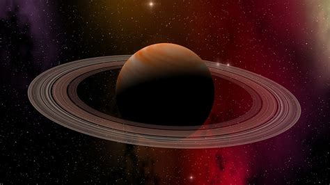 at79-space-planet-saturn-star-art-illustration-red-wallpaper