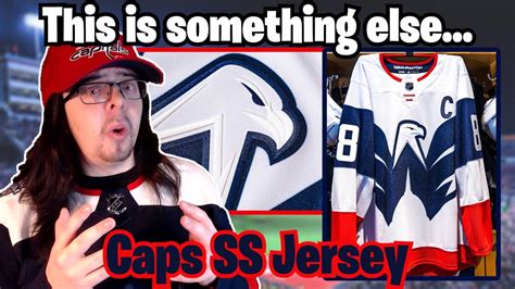 Washington Capitals 2023 Stadium Series Jersey Revealed! My Thoughts - YouTube