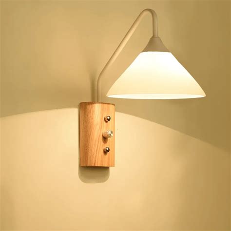 Bedside Lamp LED Reading Lamps Wall Mounted 110 220v Bedroom Wall ...