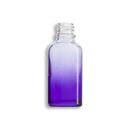 30ml Gradient Purple Euro Round Glass Bottle