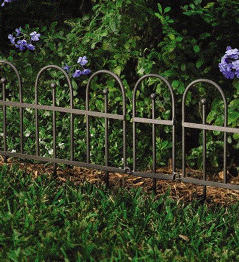 Garden Border Fence Metal | Garden Design Ideas