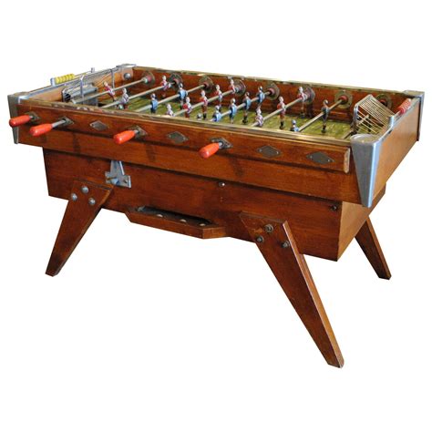 Vintage French Foosball Game Table at 1stdibs